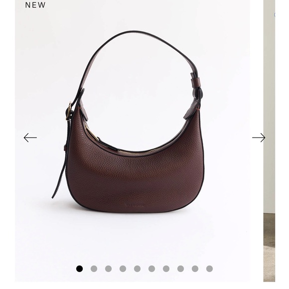 The Horse Friday Bag, Coffee with Gold hardware - Picture 14 of 16